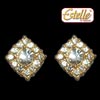 Diamond Design Earrings - Estelle Item Code :Item Code :363/710 - Click here to View more details about this Product